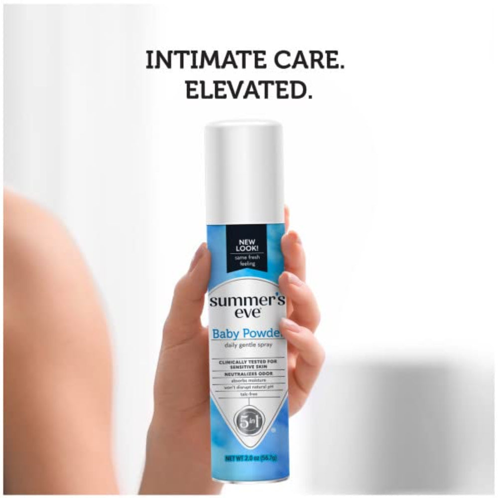 Summer's Eve Baby Powder Spray
