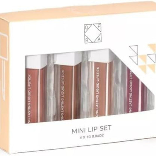 OFRA Everyday Nudes Lip Set Volume II (Sao Paulo, Manila, Bal Harbour, Canyon)