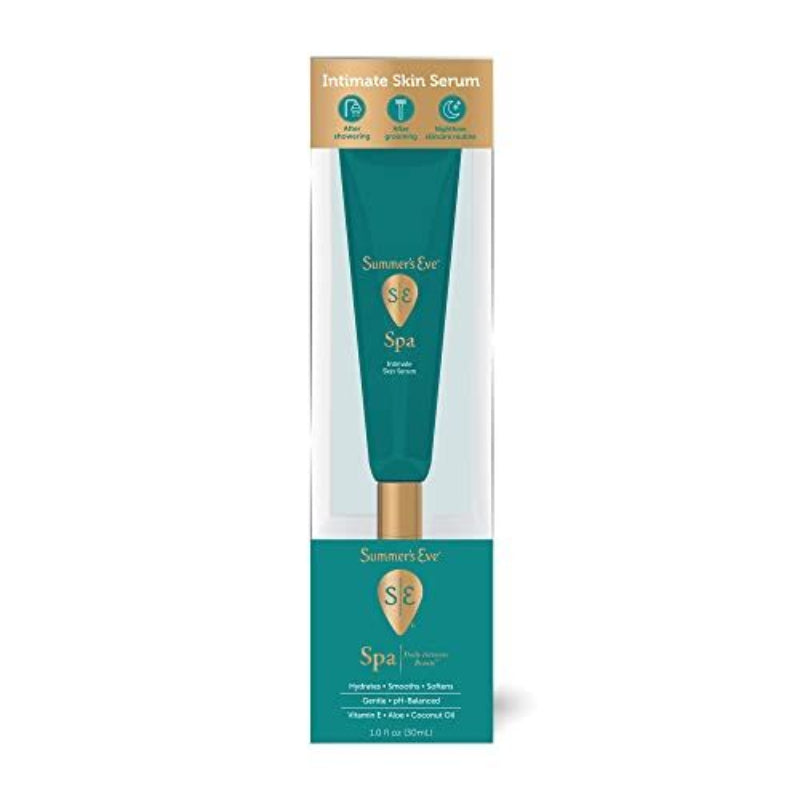 Summer's Eve Intimate Skin Serum 1.0oz 30 ml Vit E Aloe Coconut Oil