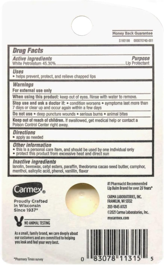 Carmex Original Flavor Bulk Jar