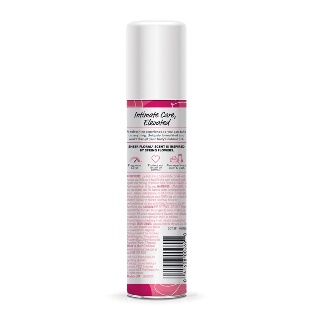 Summer's Eve Sheer Floral Spray