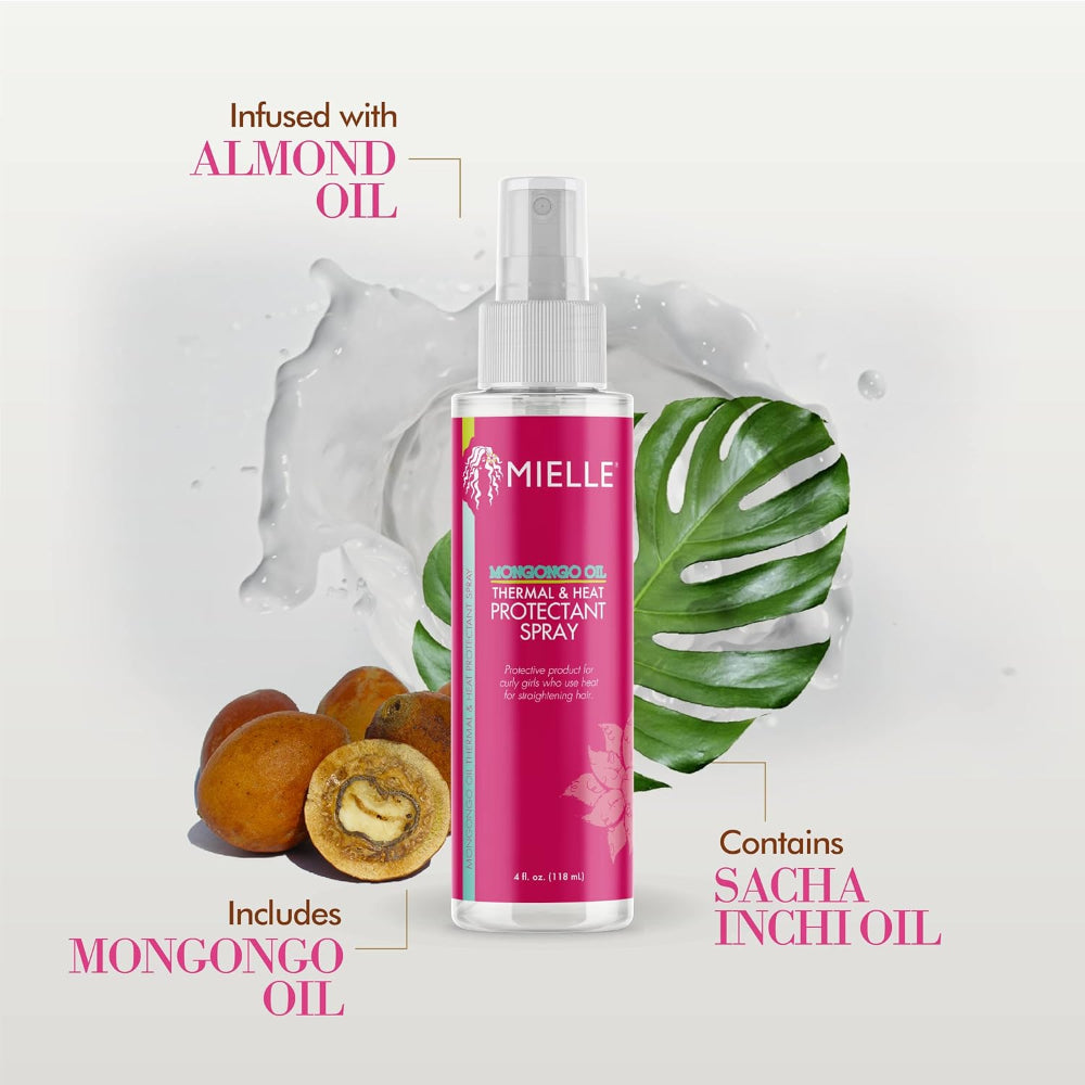 Mielle Organics Mongongo Thermal & Heat Spray 4 oz