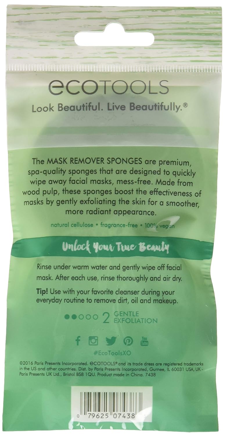 EcoTools Mask Remover Sponges 7438