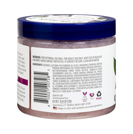 Dr Teals Body Scrub Shea Sugar Scrub With Black Elderberry