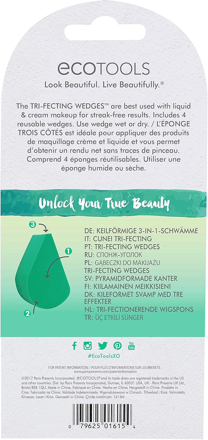EcoTools Tri Fecting Wedges 1615