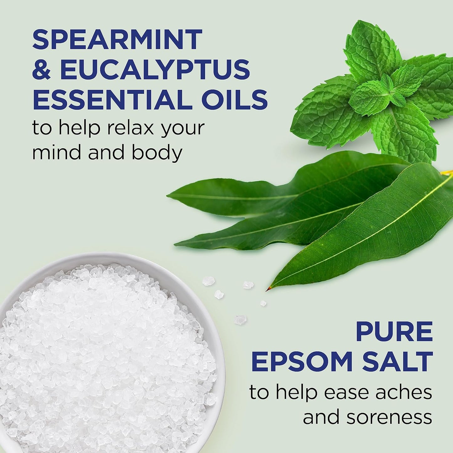 Dr Teals Foaming Bath With Pure Epsom Salt Eucalyptus and Spearmint