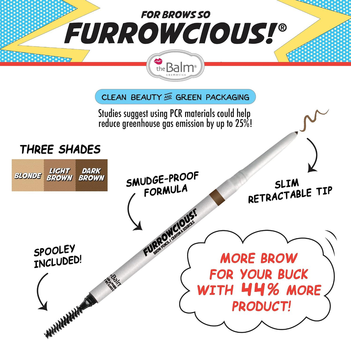 قلم حواجب ذا بالم theBalm Furrowcious! Brow Pencil