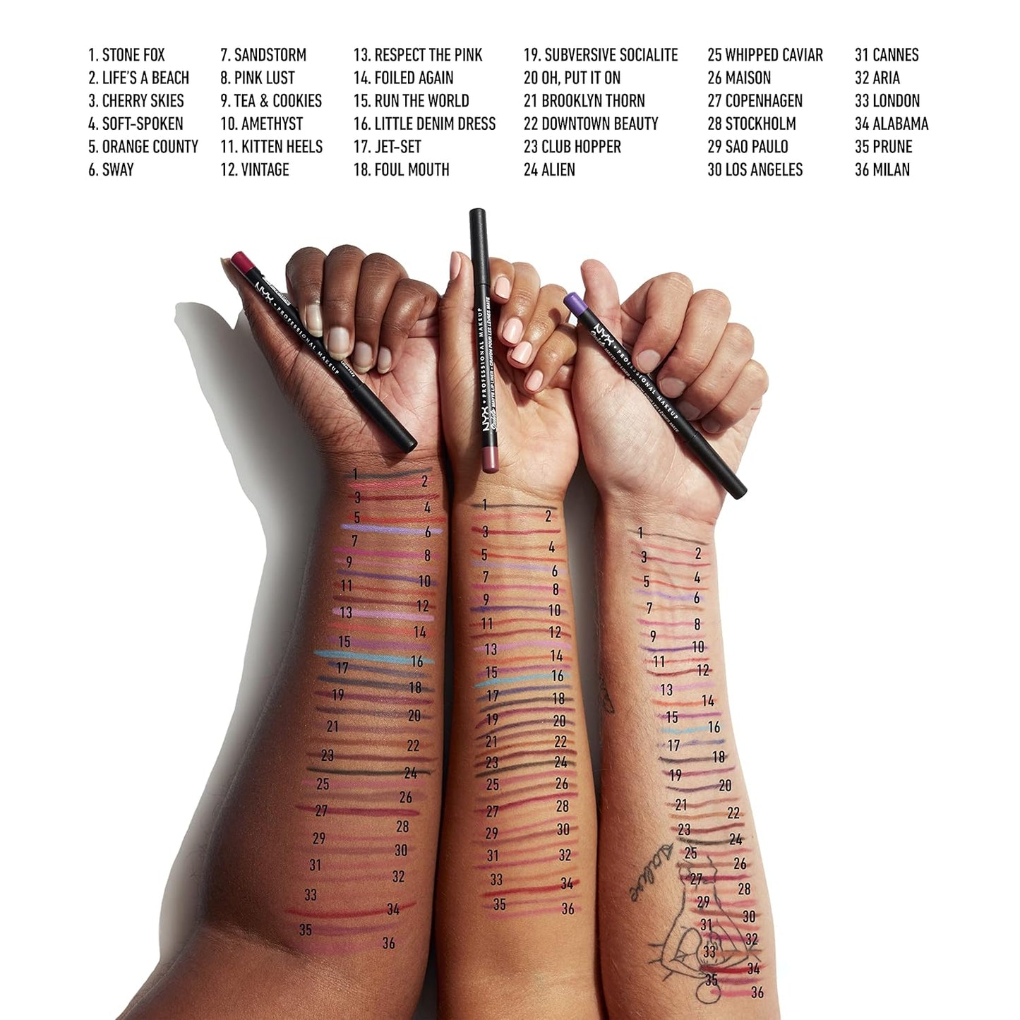 NYX Suede Matte Lip Liner - SUBVERSIVE SOCIALITE
