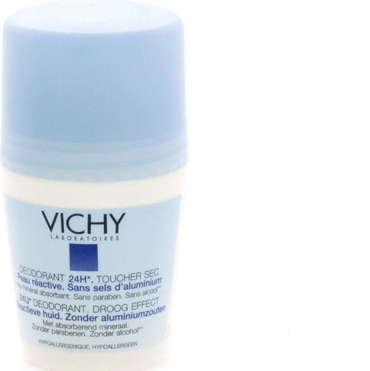Vichy Deodorant 0% Alcohol Actif anti-odeur d'origine naturelle 24H