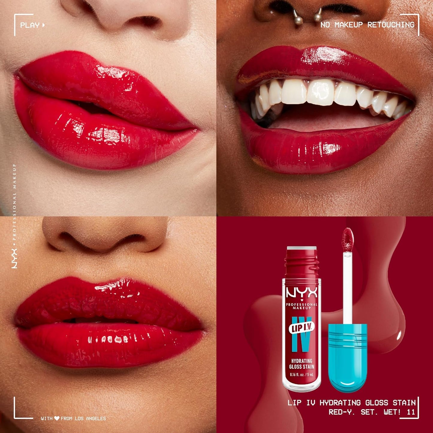 Lip Iv Lip Gloss - -Y Set Wet