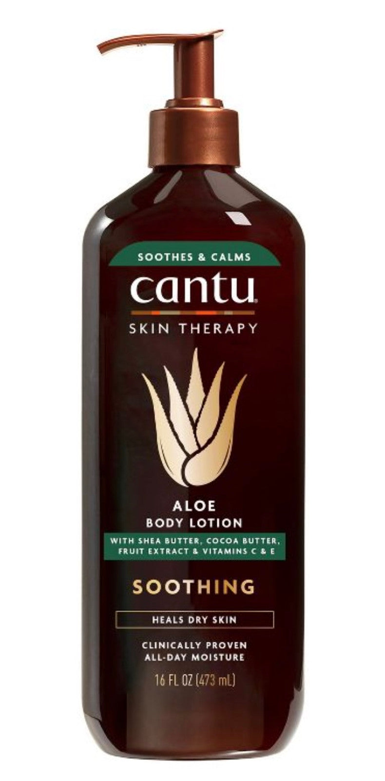 Cantu Aloe Enriched With Butters And Vitamin E Soothing Body Lotion
