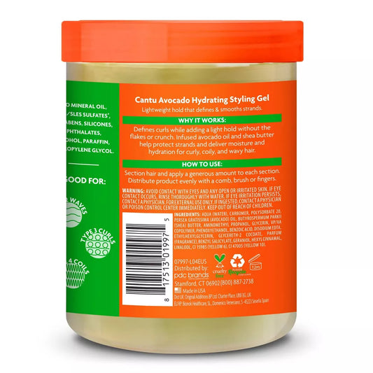 Cantu Avocado Styling Gel