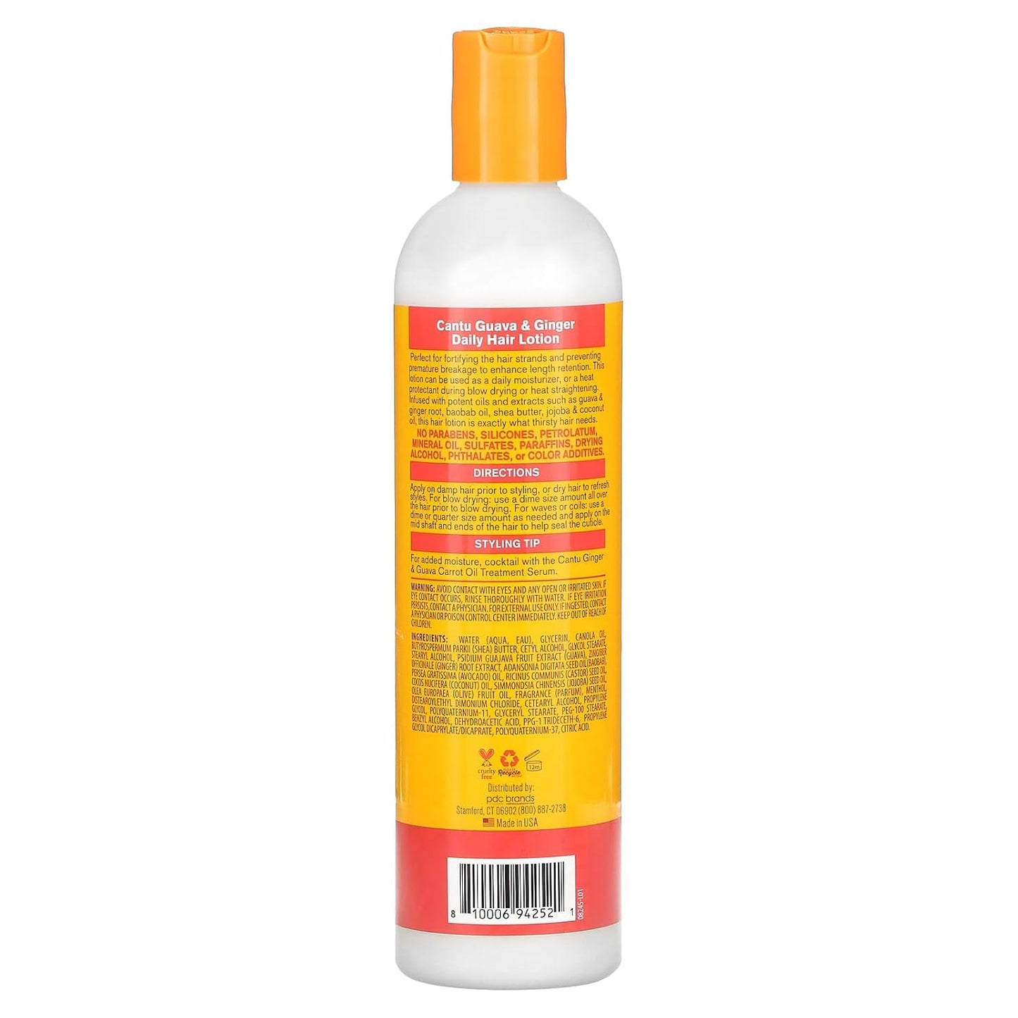 Cantu Guava And Ginger Hair Lotion 12oz