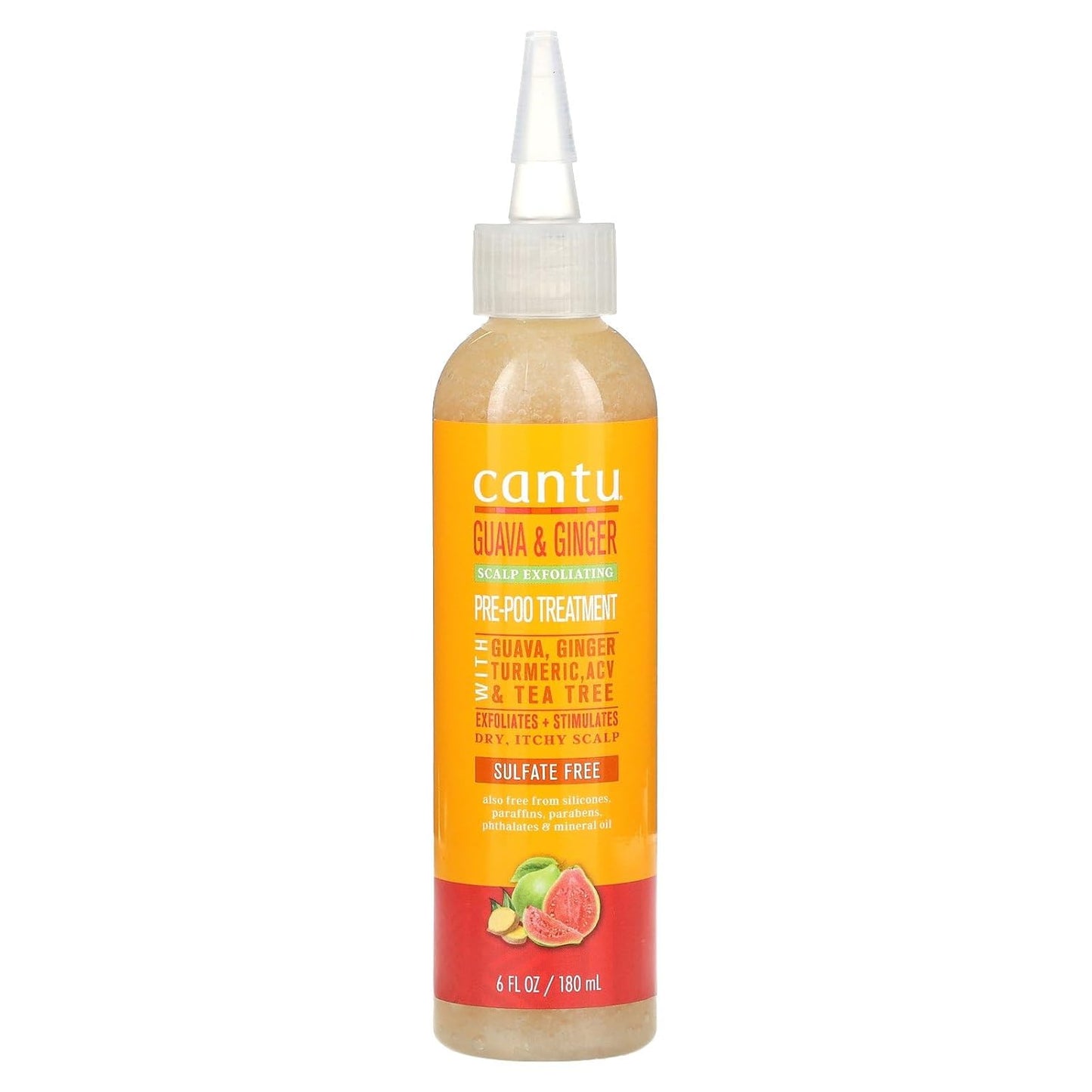 Cantu Guava And Ginger Scalp Exfoliating Pre-Poo Treatment 6oz