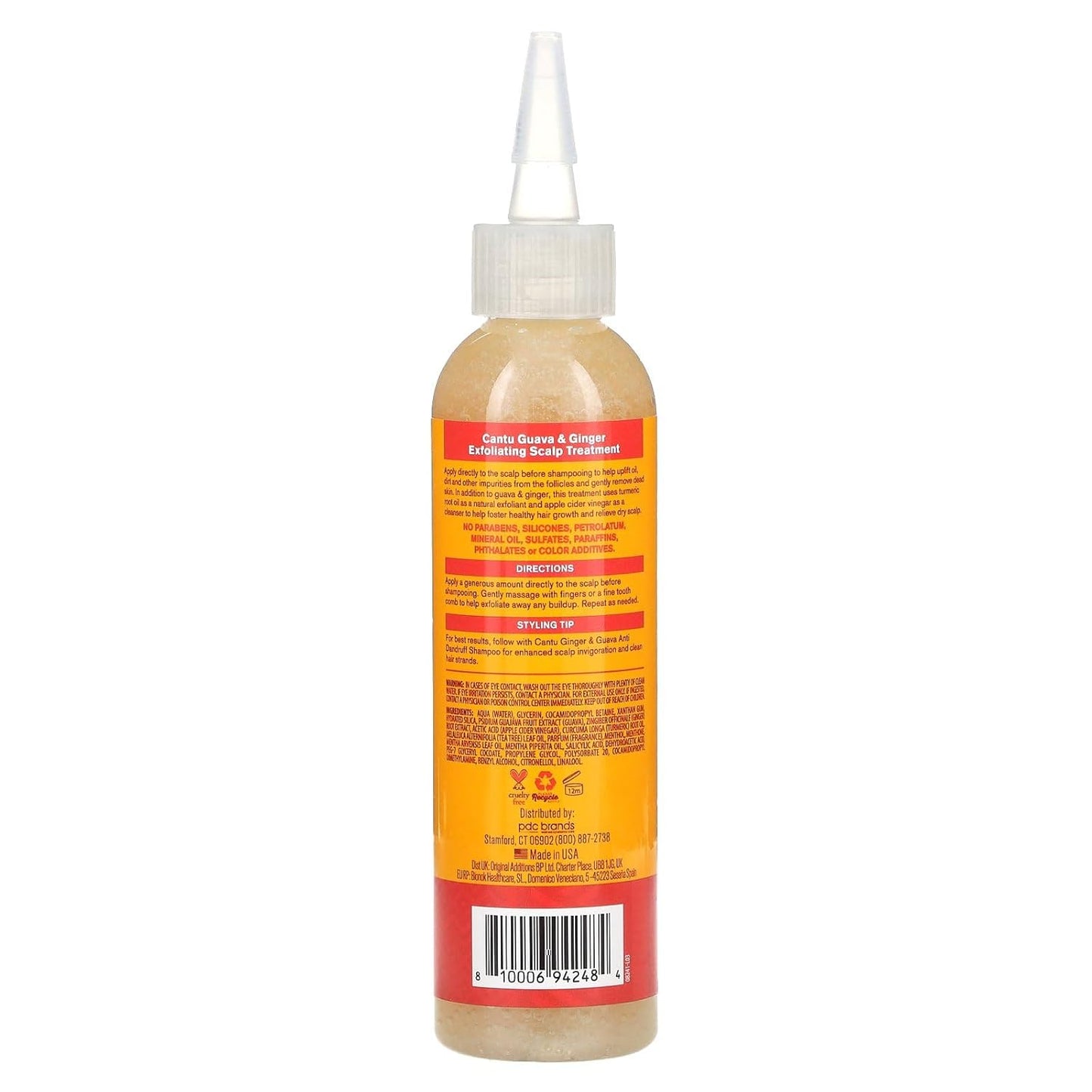 Cantu Guava And Ginger Scalp Exfoliating Pre-Poo Treatment 6oz