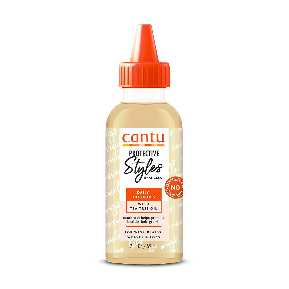Cantu Protective Styles By Angela Hair Oil With Tea Tree Oil