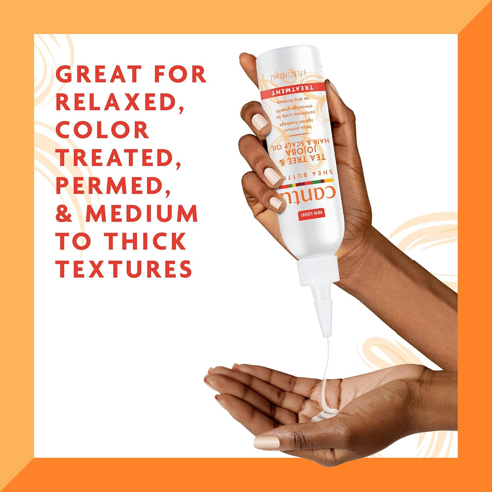 Cantu Shea Butter Tea Tree & Jojoba Hair and Scalp Oil