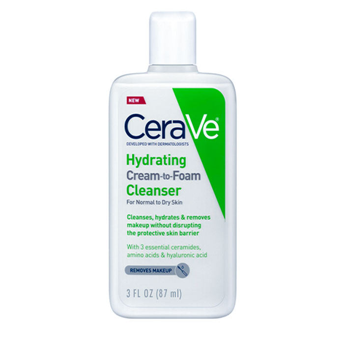 CeraVe Hydrating Cream-to-Foam Cleanser
