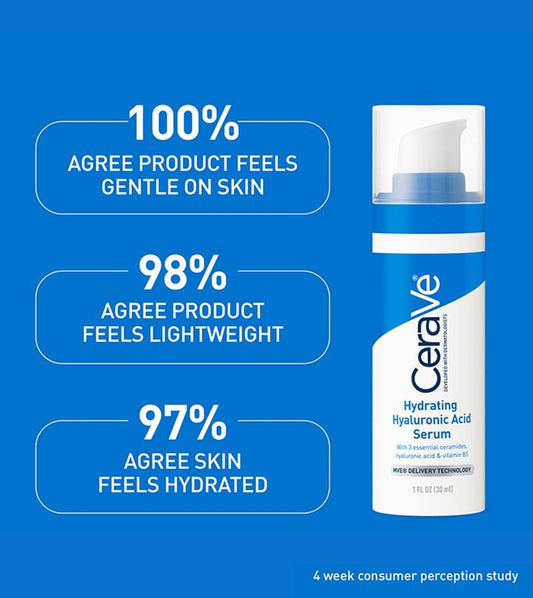 CeraVe Hydrating Hyaluronic Acid Serum 1