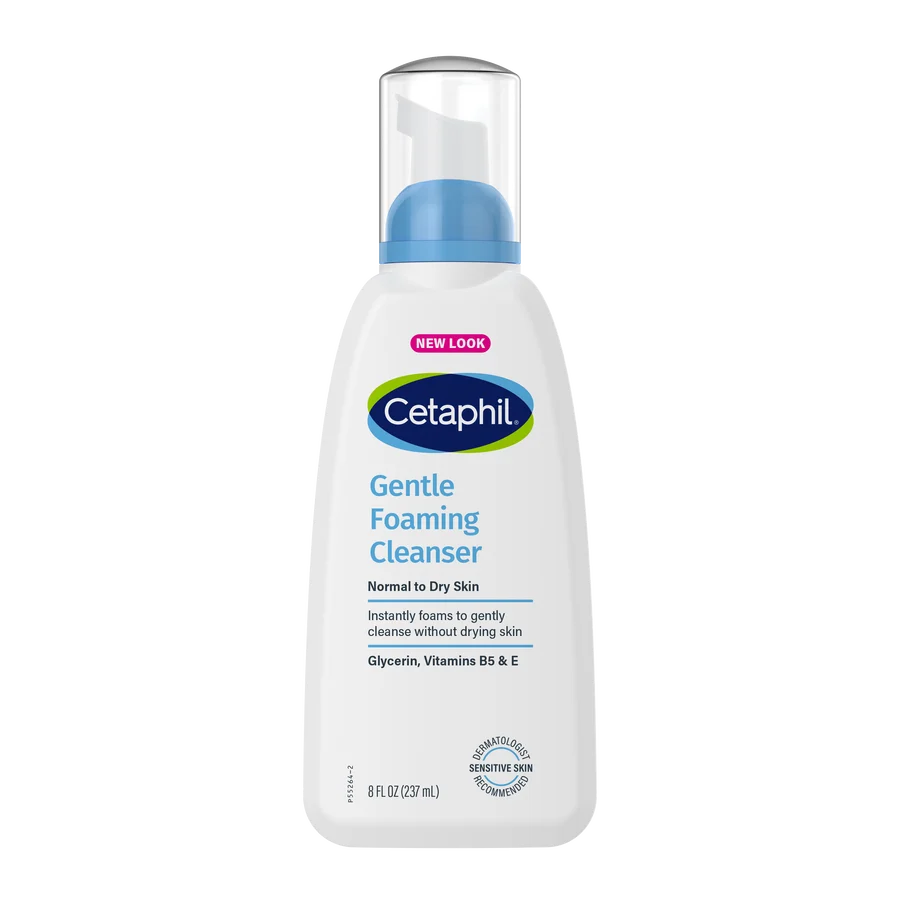 Cetaphil Gentle Foaming Cleanser 8 oz ( 237 ml )