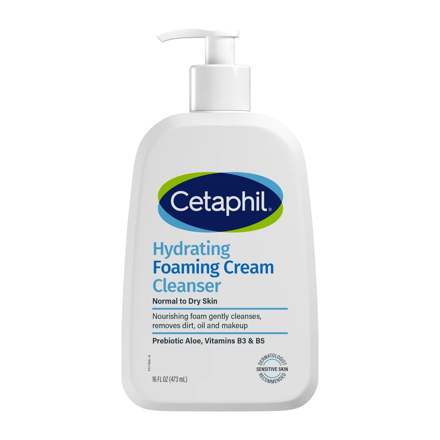 Cetaphil Hydrating Foaming Cream Cleanser