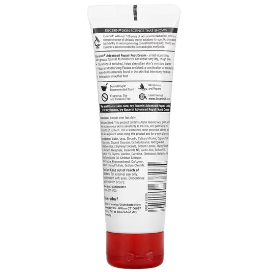 Eucerin Advanced Repair Foot Cream 3oz -1