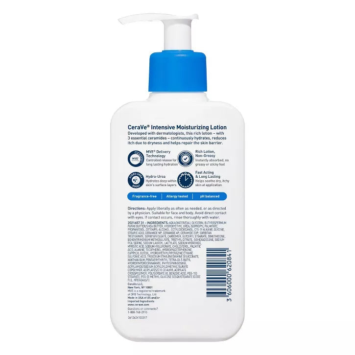 CeraVe Intensive Moisturizing Lotion