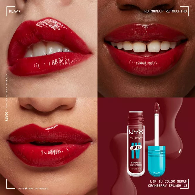 Lip Iv Lip Gloss - Cranberry Splash