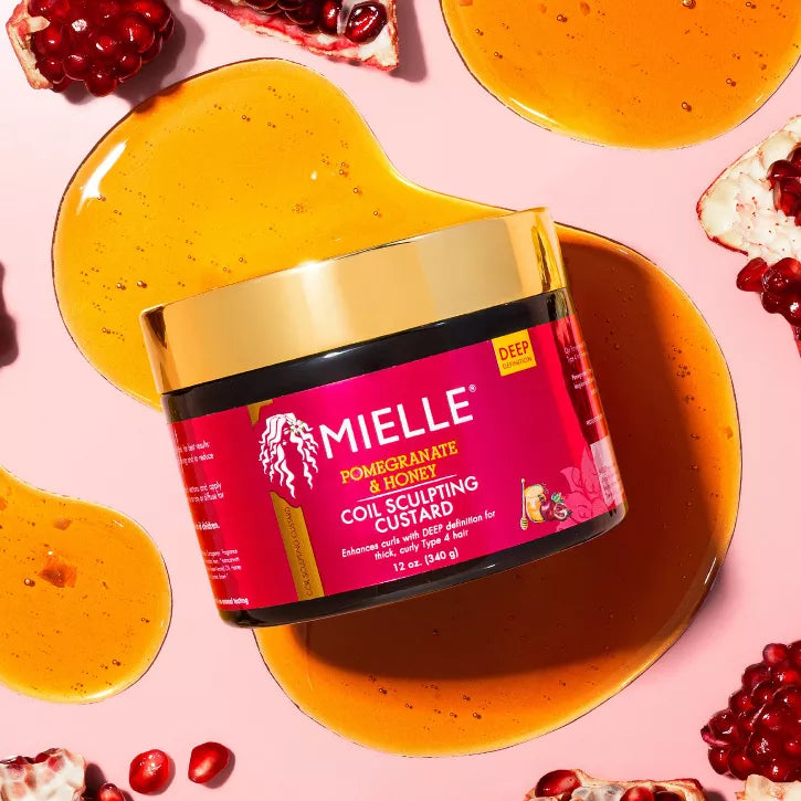 Mielle Organics Pomegranate & Honey Coil Sculpting Custard 12 oz
