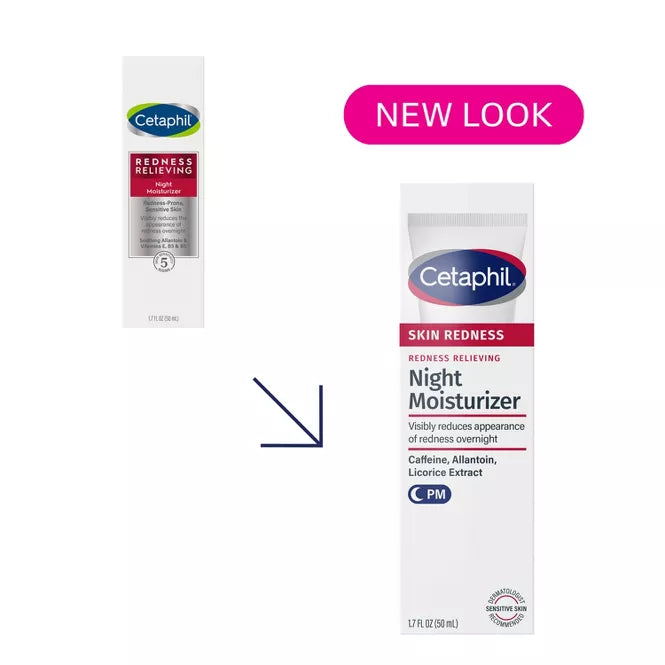 Cetaphil Redness Relieving - Night Moisturizer for Redness Prone Skin
