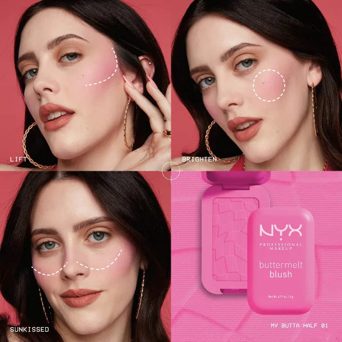 NYX Buttermelt Blush - Getting Butta #08