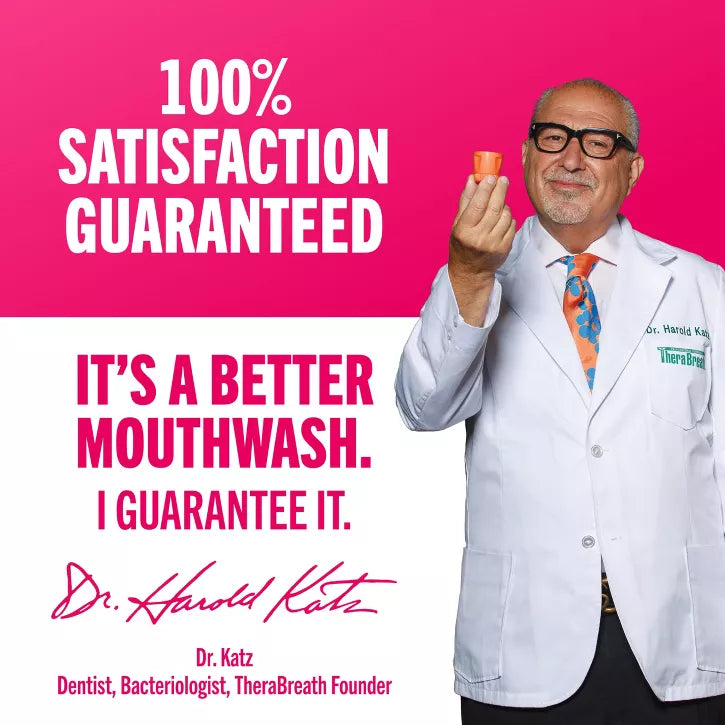 TheraBreath Anticavity Fluoride Mouthwash - Sparkle Mint