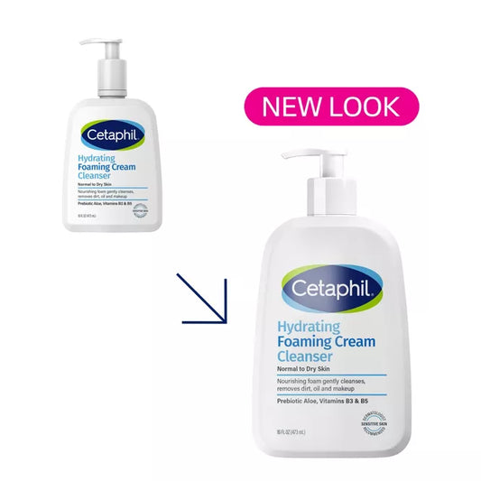 Cetaphil Hydrating Foaming Cream Cleanser