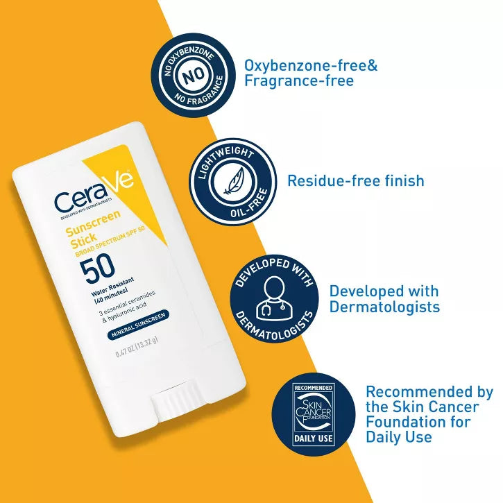 CeraVe Sunscreen SPF 50 Stick