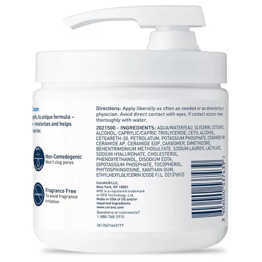 CeraVe Moisturizing Cream Pump