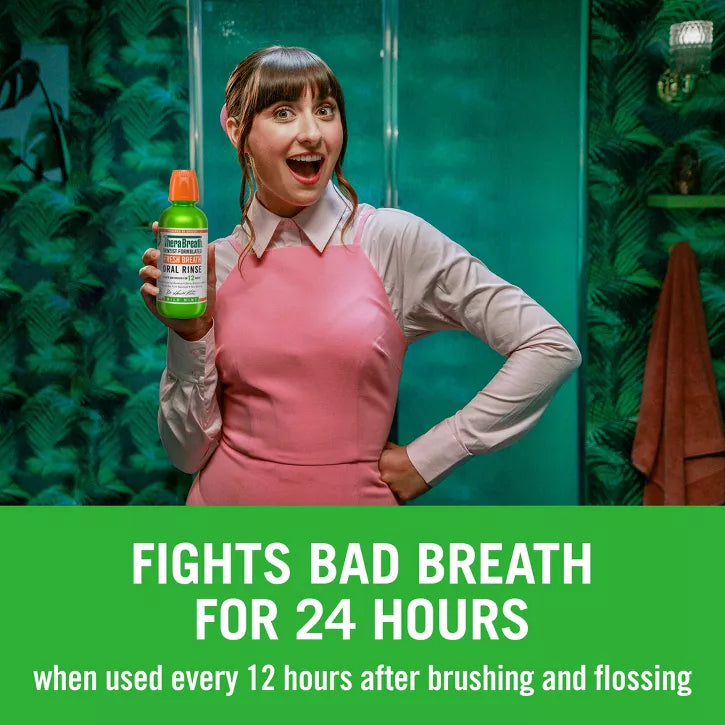 TheraBreath Fresh Breath Oral Rinse - Mild Mint