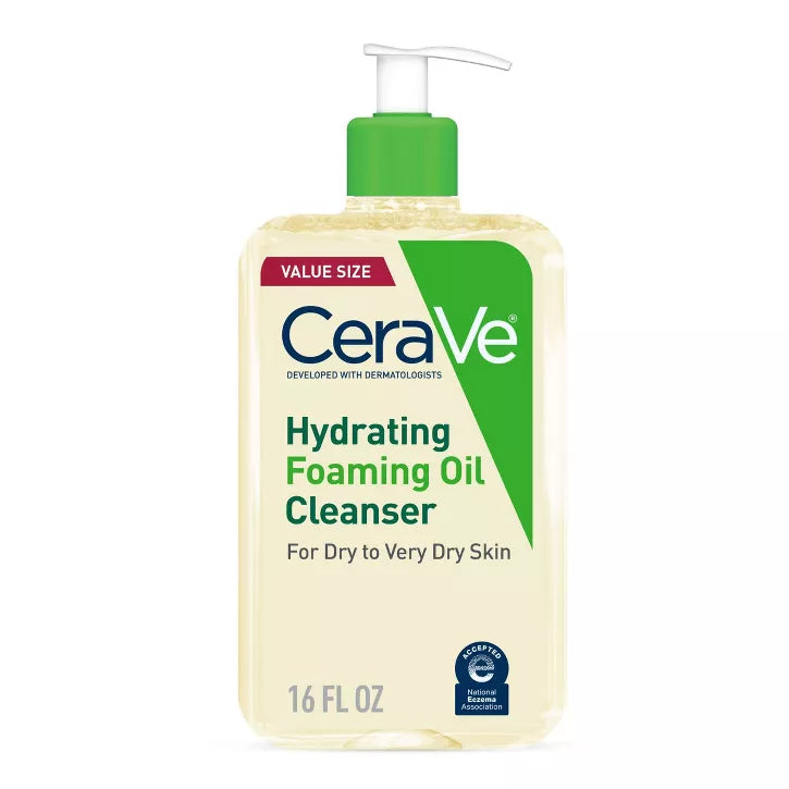 CeraVe Hydrating Foaming Oil Cleanser -