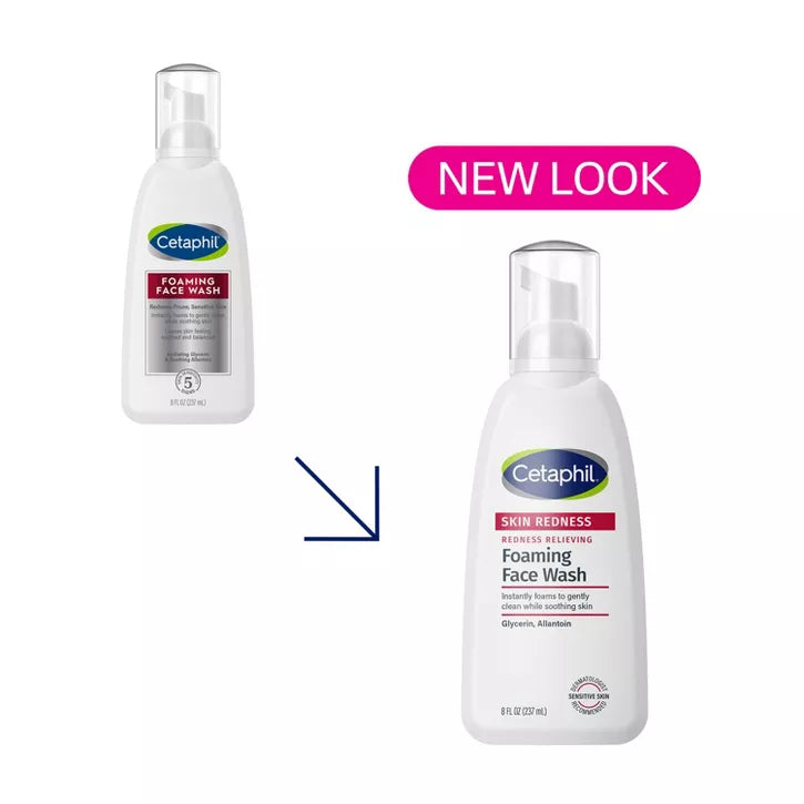 Cetaphil Foaming Face Wash for Redness Prone Skin
