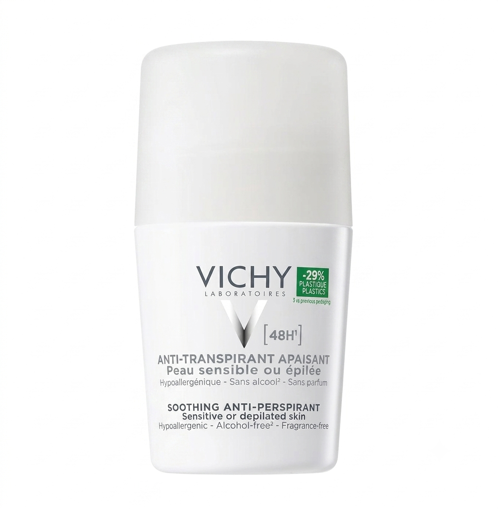 Vichy Anti-Perspirant 48hr Roll-On Deodorant (Sensitive Or Depilated Skin)