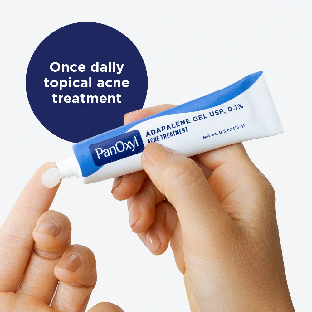 PanOxyl Adapalene Gel USP 0.1% 0.5 oz (15 g)