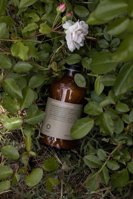 O Way smoothing hair bath