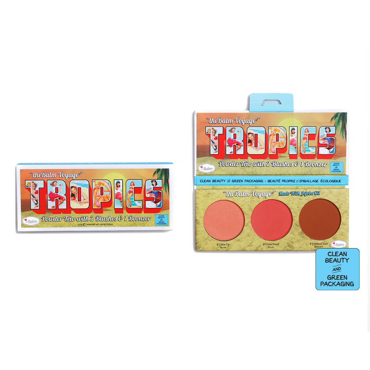 theBalm Tropics Powder Trio - Model Roz X