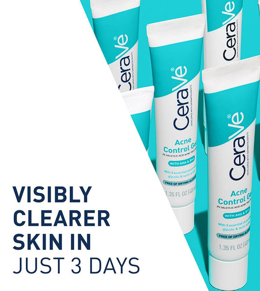 CeraVe Acne Control Gel 1.35 oz (40 ml) image 2