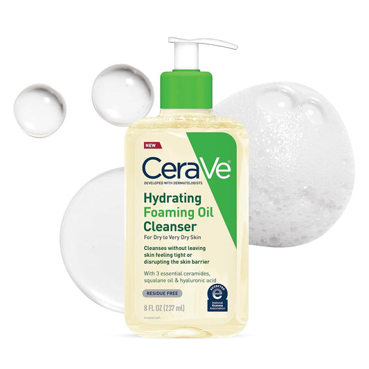 CeraVe Hydrating Foaming Oil Cleanser - 8 oz (237 ml)
