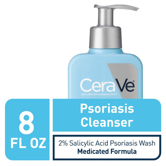 CeraVe Psoriasis Skin Therapy Cleanser 8 oz (237 ml) image 2