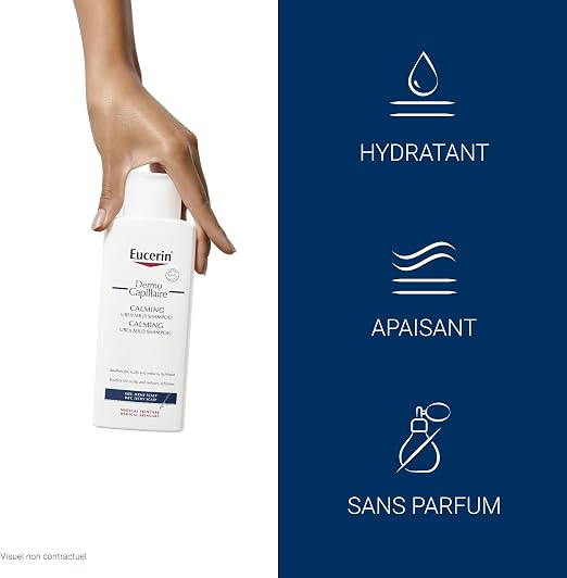 Eucerin Dermo Capillaire Shampooing Doux Calmant Kalmerende 5% D'Urée (250 ml) image 2