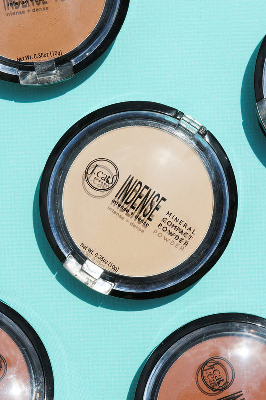 J. Cat Intense Mineral Compact Powder - ICP101 Au Naturel image 2