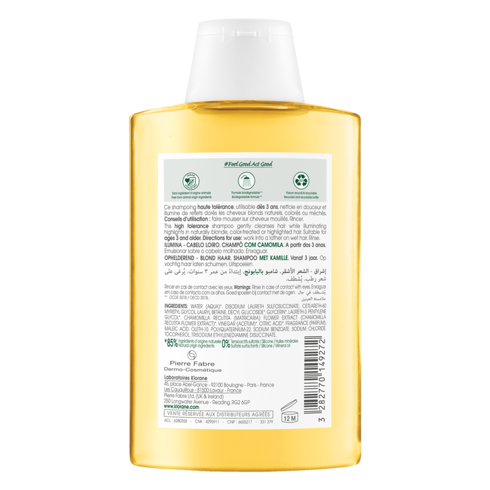 Klorane Blond Highlights Shampoo