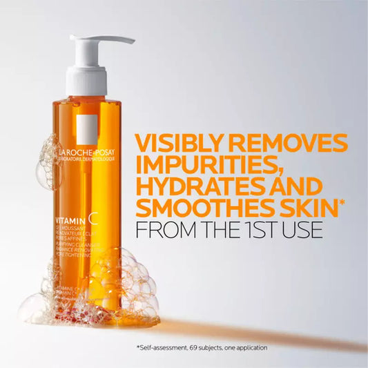 La Roche Posay Vitamin C Purifying Cleanser 200 ml image 2
