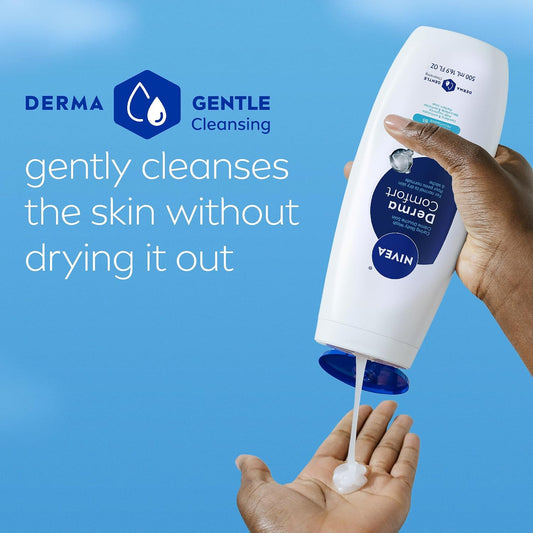 Nivea Derma Comfort Caring Body Wash Provitamin B5 16.9 oz (500 ml) image 2
